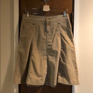 Gap corduroy skirt